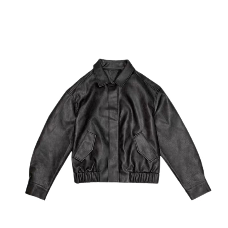 2025秋冬新款翱翔蓝天皮外套V1035