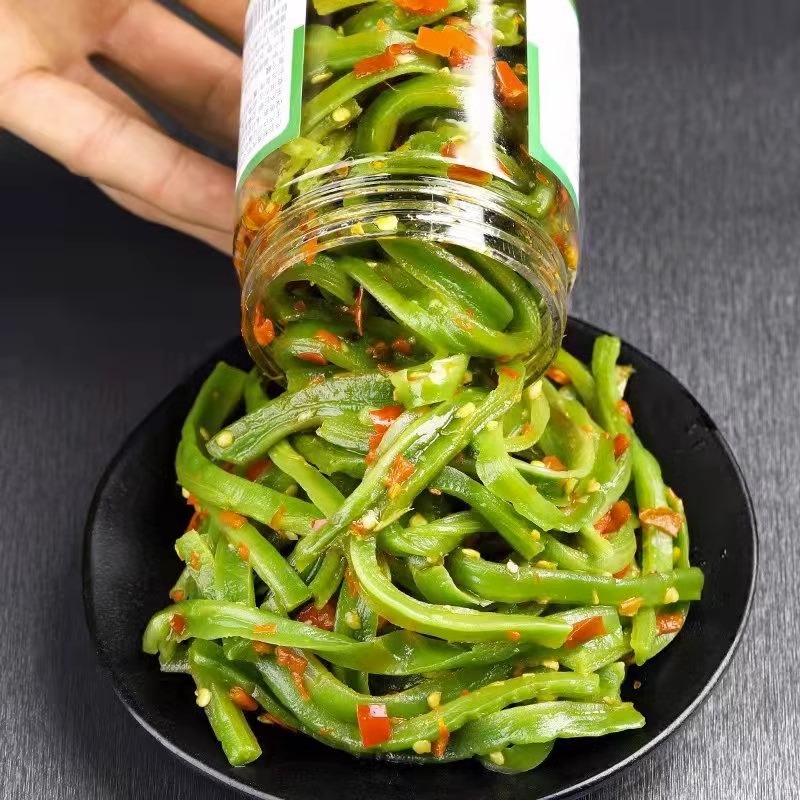 湖南特产彩椒贡菜下饭菜辣椒酱香辣开胃即食酱菜拌饭拌面下饭菜