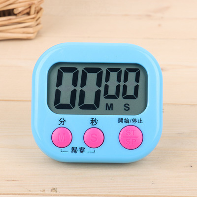 X小学生倒计时器厨房定时器计时器提醒器大声中电子闹钟秒表可爱