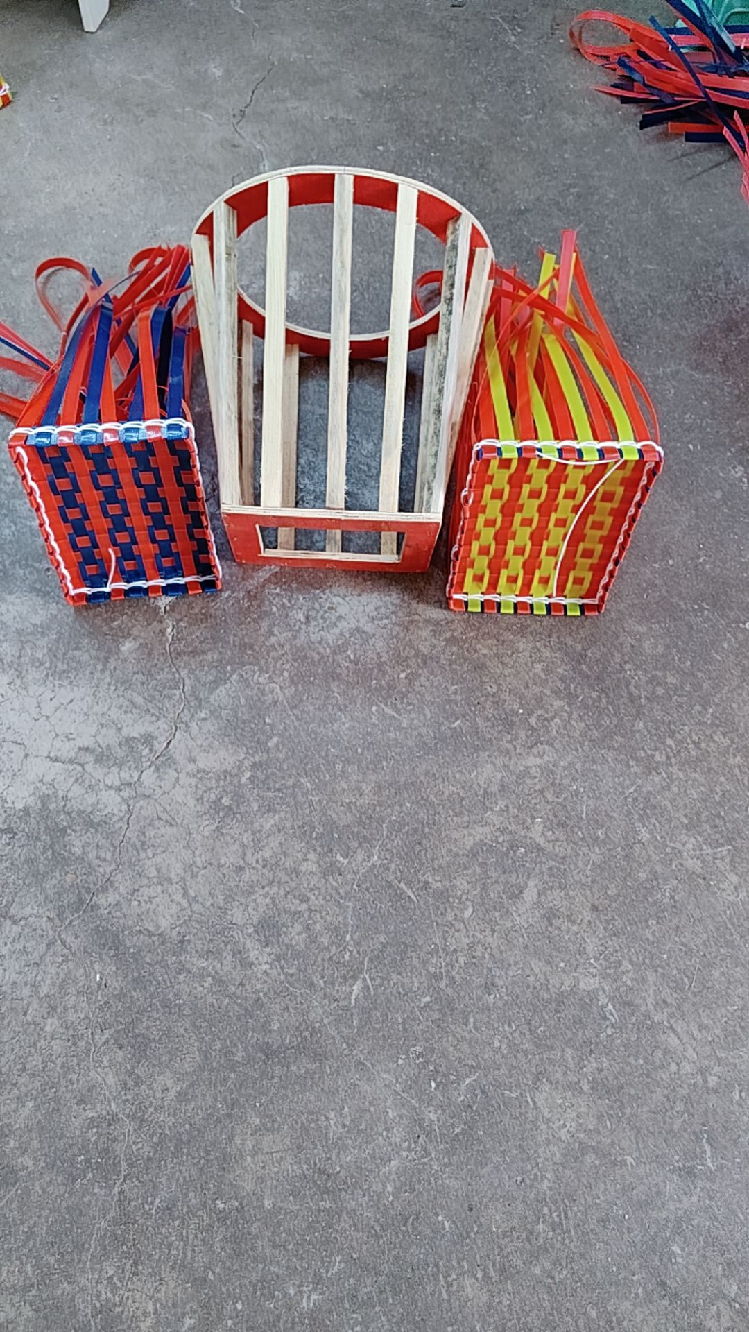 余二姐手工 背篓篮子打底 模具 手工半成品