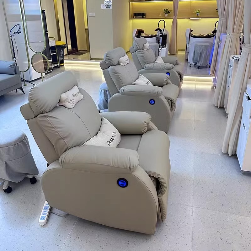 养发椅发廊专用烫染理发椅子美容美甲养发馆电动放倒头皮护理椅