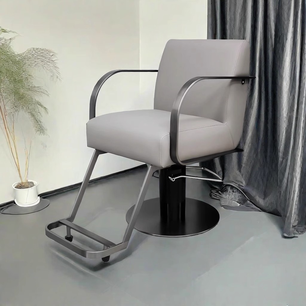 潮款网红理发店椅子升降旋转高端发廊专用剪发椅时尚新款烫染椅