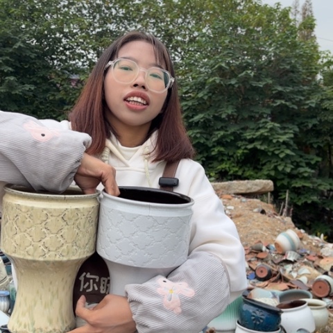 红陶瑕疵高27口17