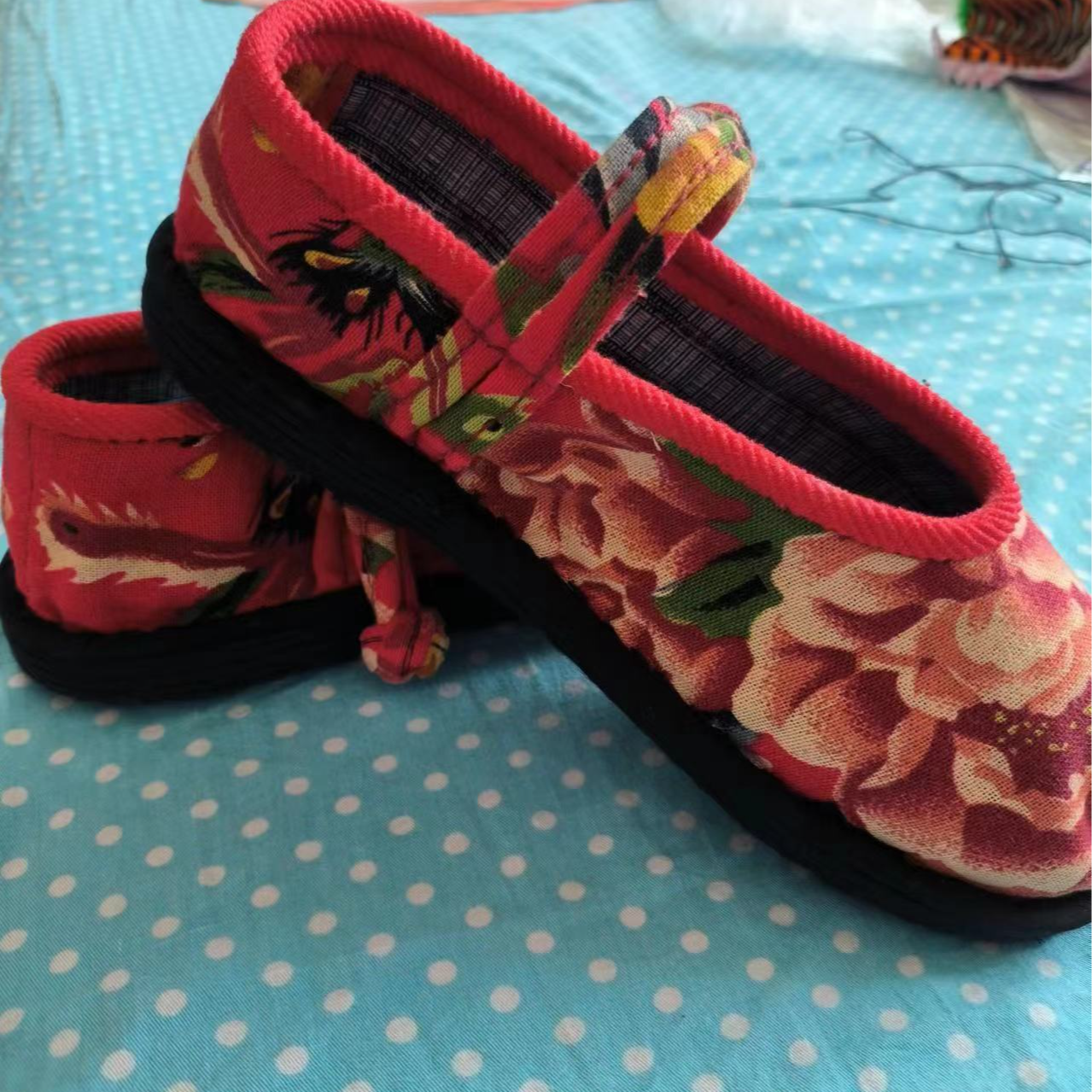 东森家设计师款软底复古平底春秋舒适透气布鞋