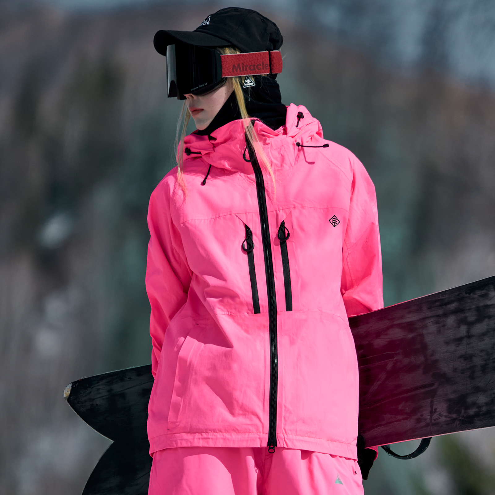 APVCX1.0滑雪服女单板双板专业防水防风冬季滑雪衣保暖男工装外套