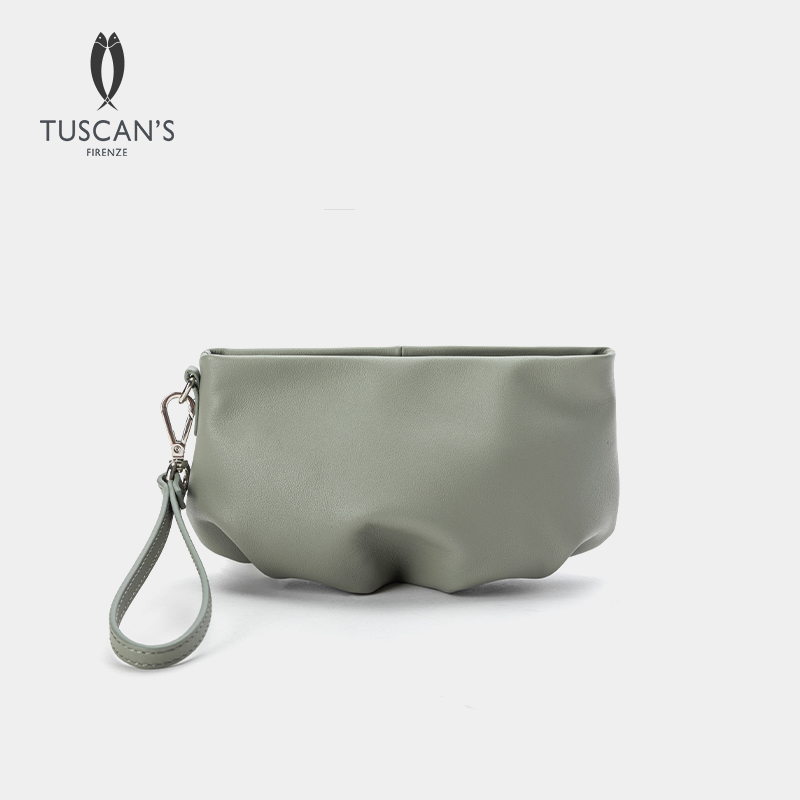 TUSCAN'S时尚休闲简约手拿包百搭经典女士零钱包女包TS时代双鱼