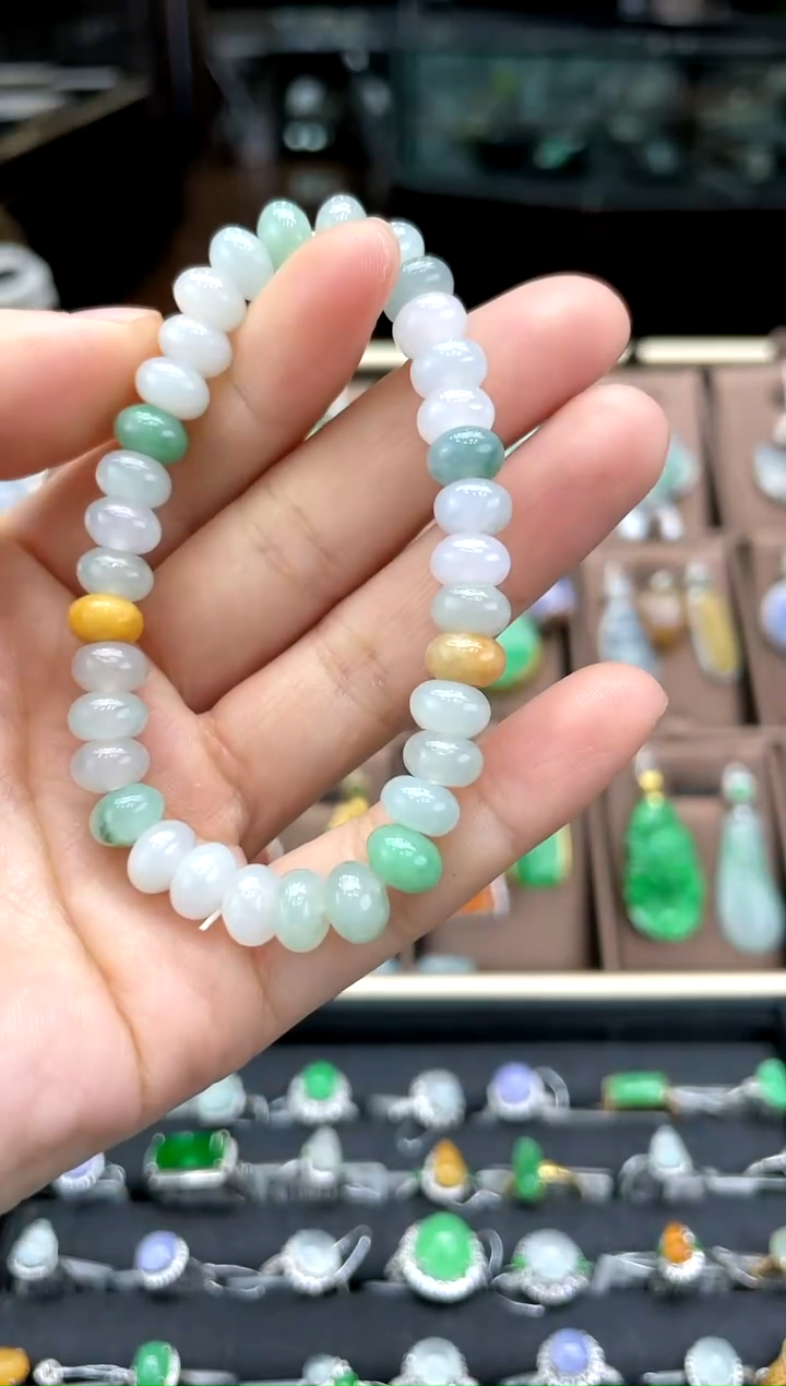 【闪购商品】翡翠手串未镶嵌手串