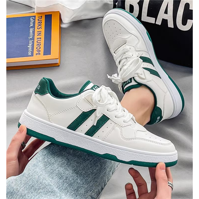 鸿星尔克男鞋秋季鞋子小白鞋男士休闲德训平板鞋小众原创运动潮鞋