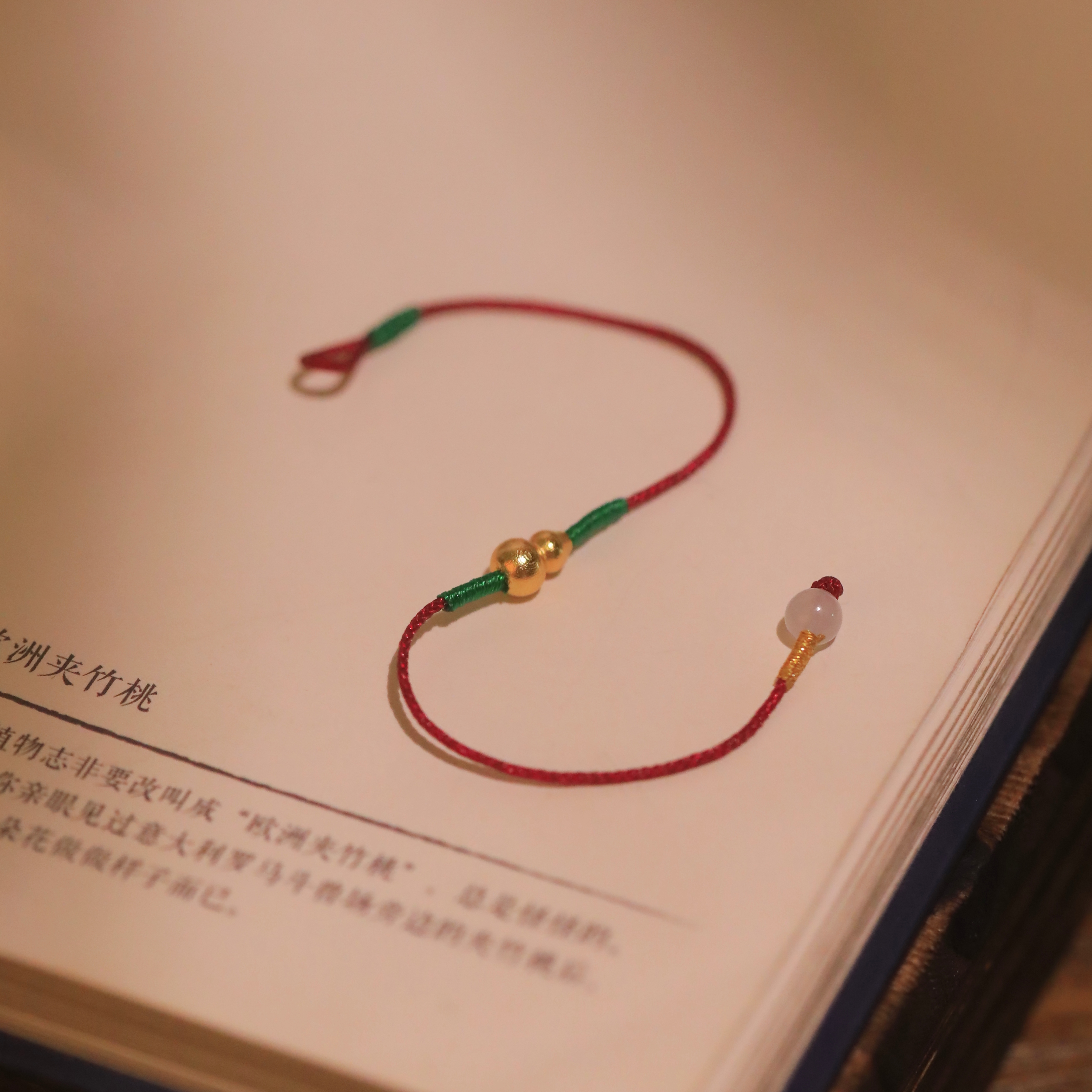 麦麦【时鸣】天然和田玉白玉+925银配件 葫芦 红手绳  多样性发一q
