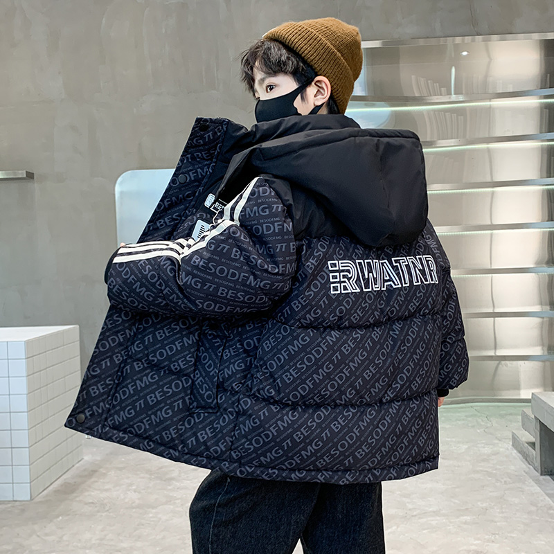【现货】男童棉服冬季2025新款儿童冬装加厚棉衣洋气加厚棉袄外套