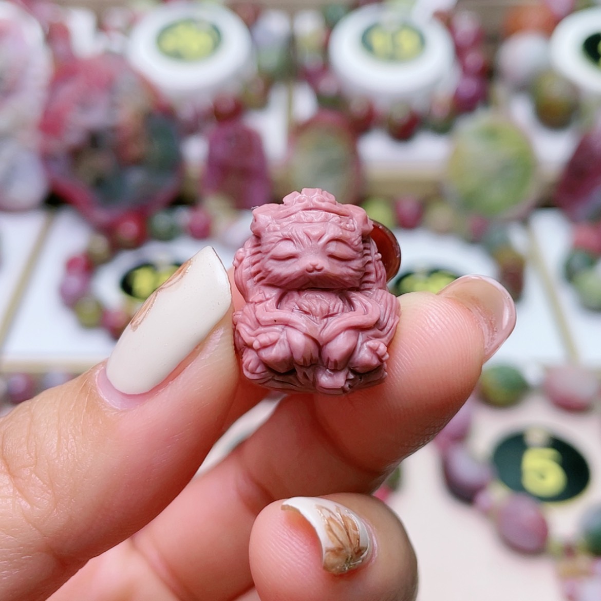 【闪购商品】石英质玉定制未镶嵌盐源