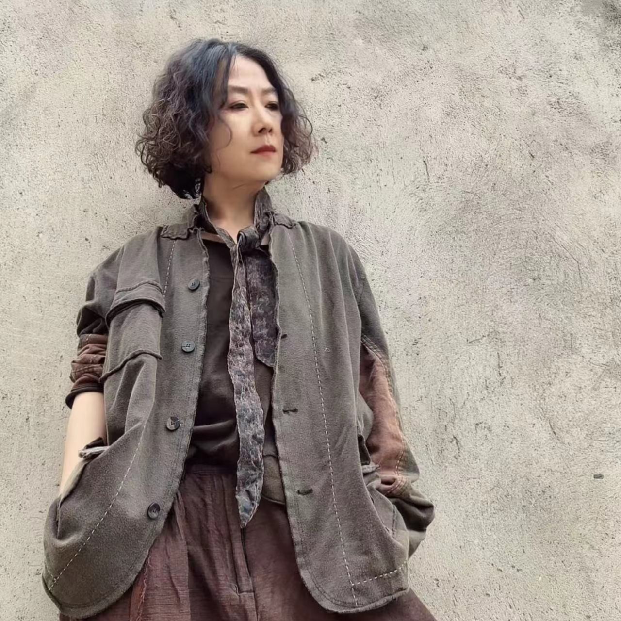 【樆木布衣】肌理新疆棉外套