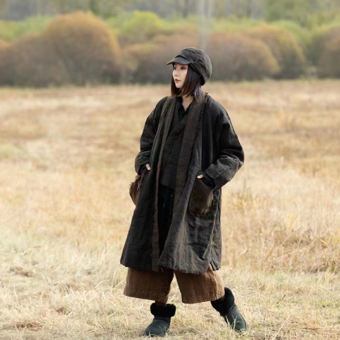 【麻依者】棉服外套892#