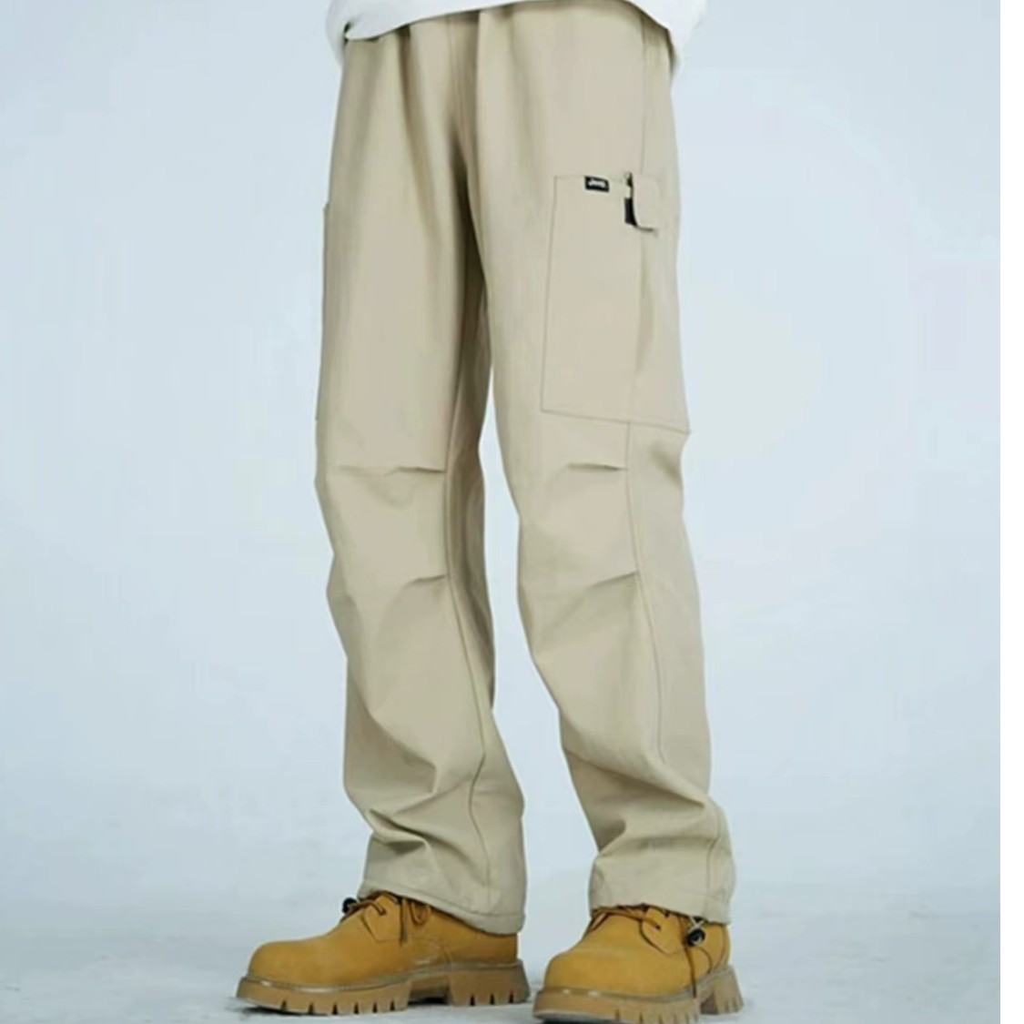 ACT男秋冬裤子秋冬工装裤运动透气情侣防水宽松耐磨