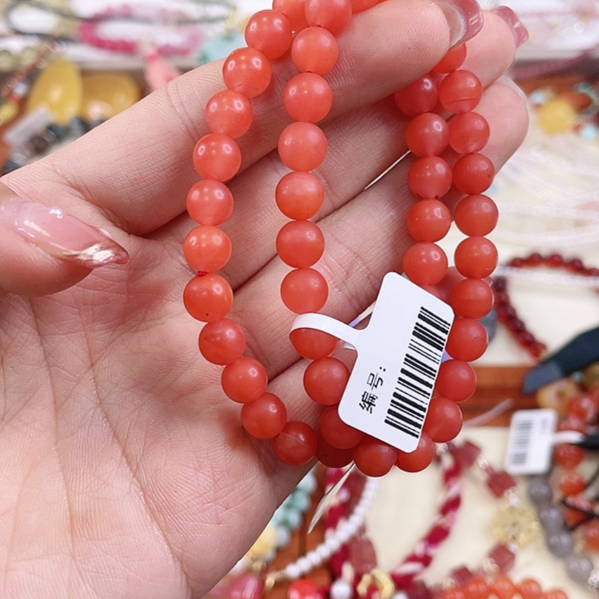 【闪购商品】南红玛瑙手链未镶嵌