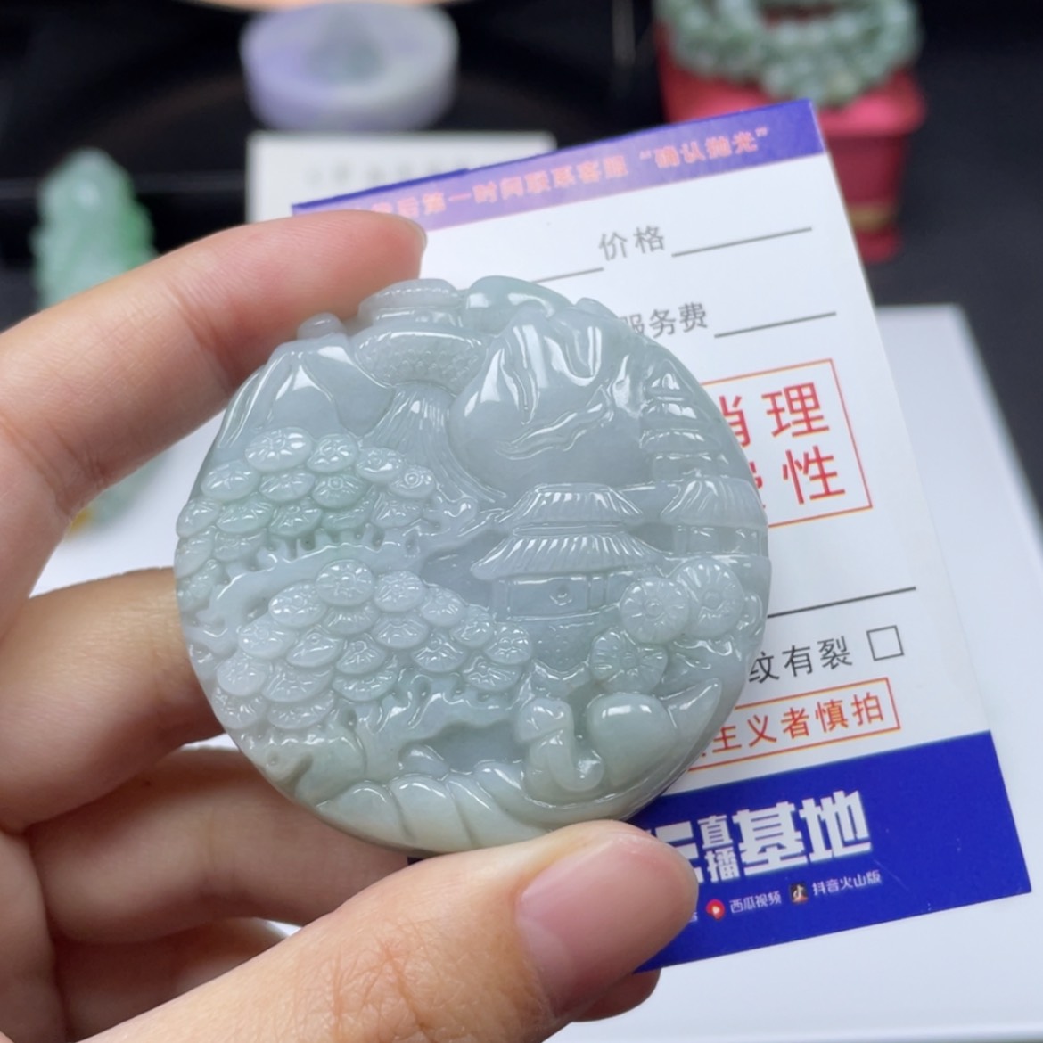 【闪购商品】翡翠颈饰未镶嵌