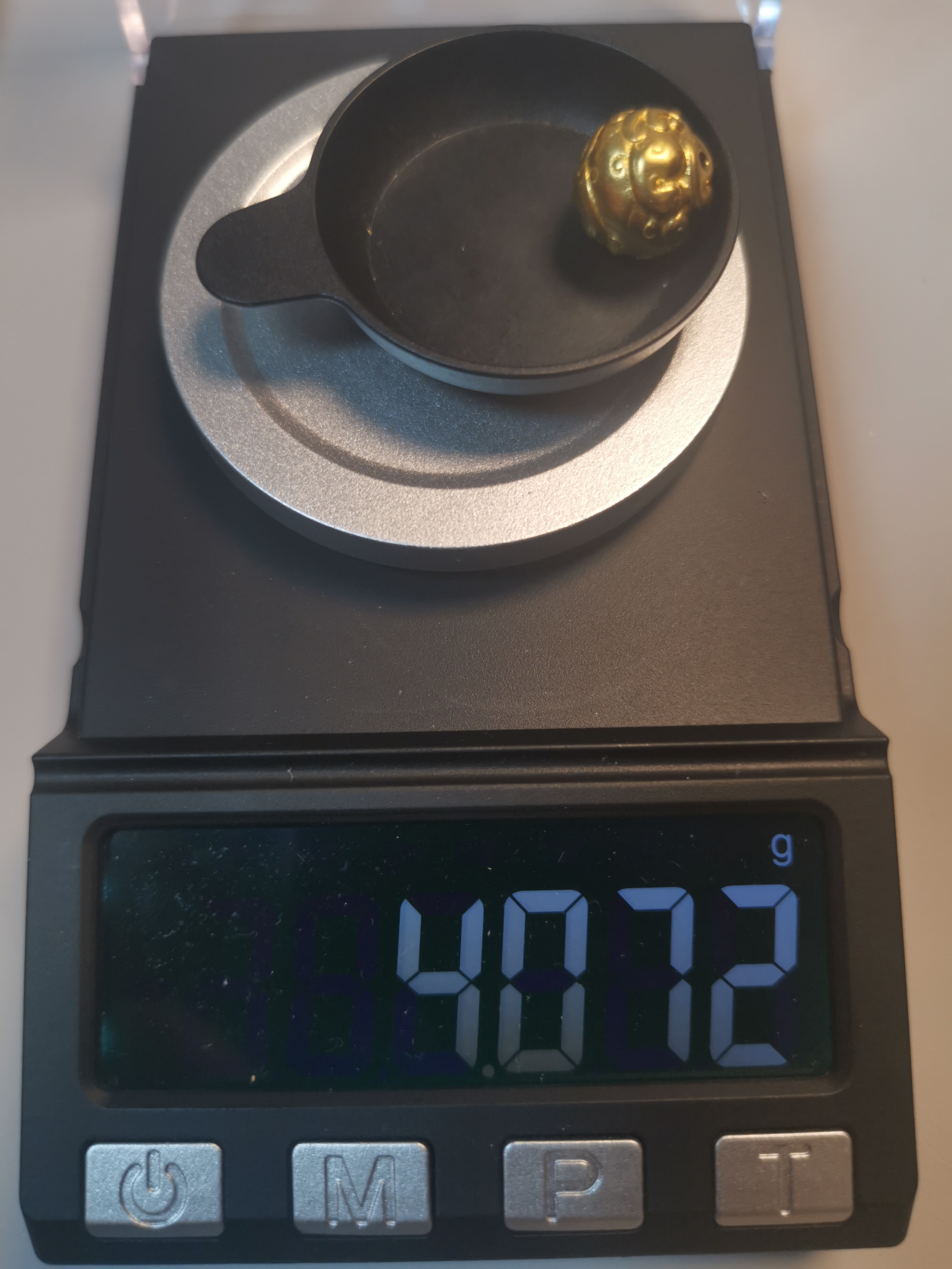 足金999貔貅圆珠卡12