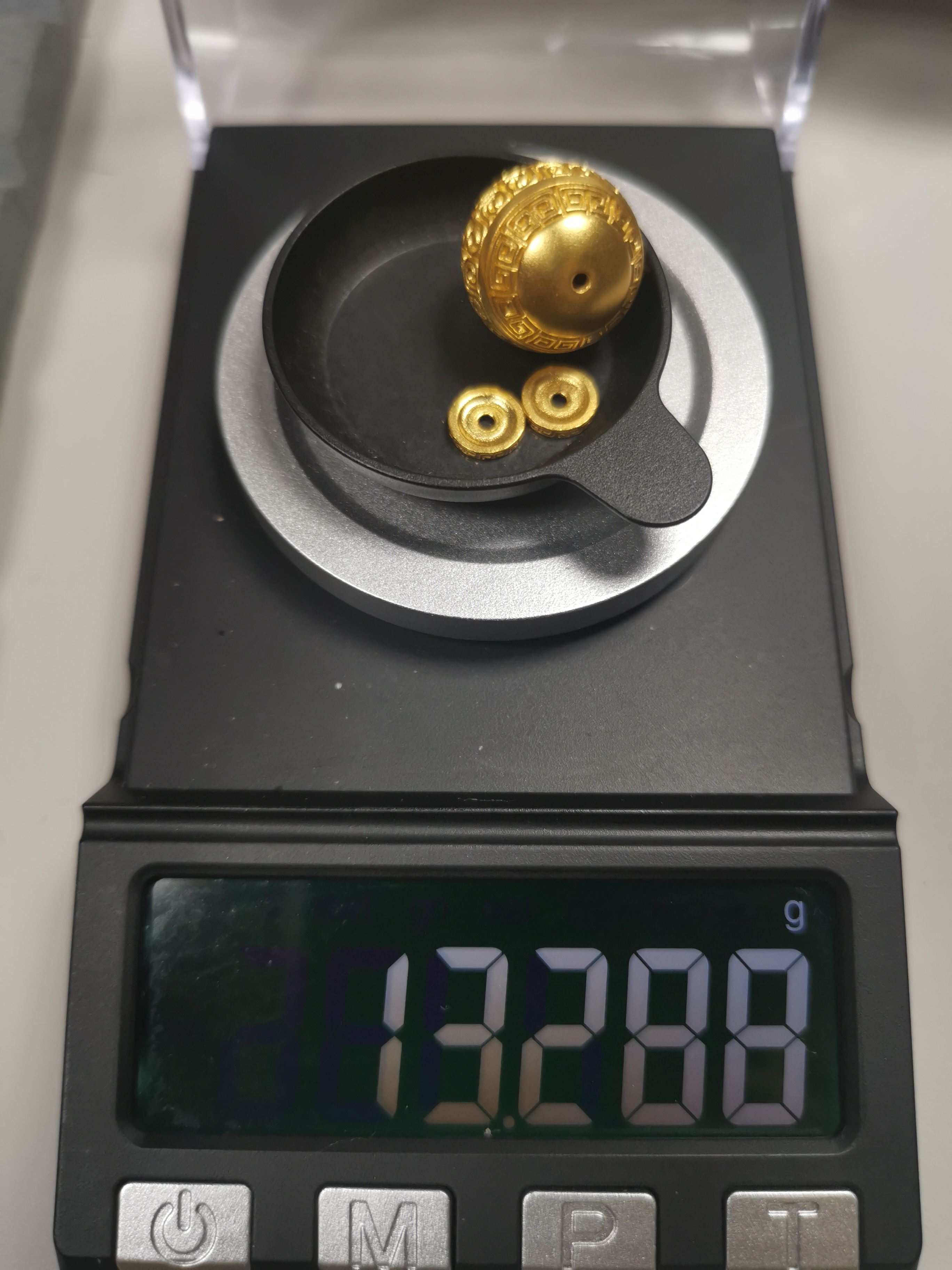 足金999回纹珠卡16