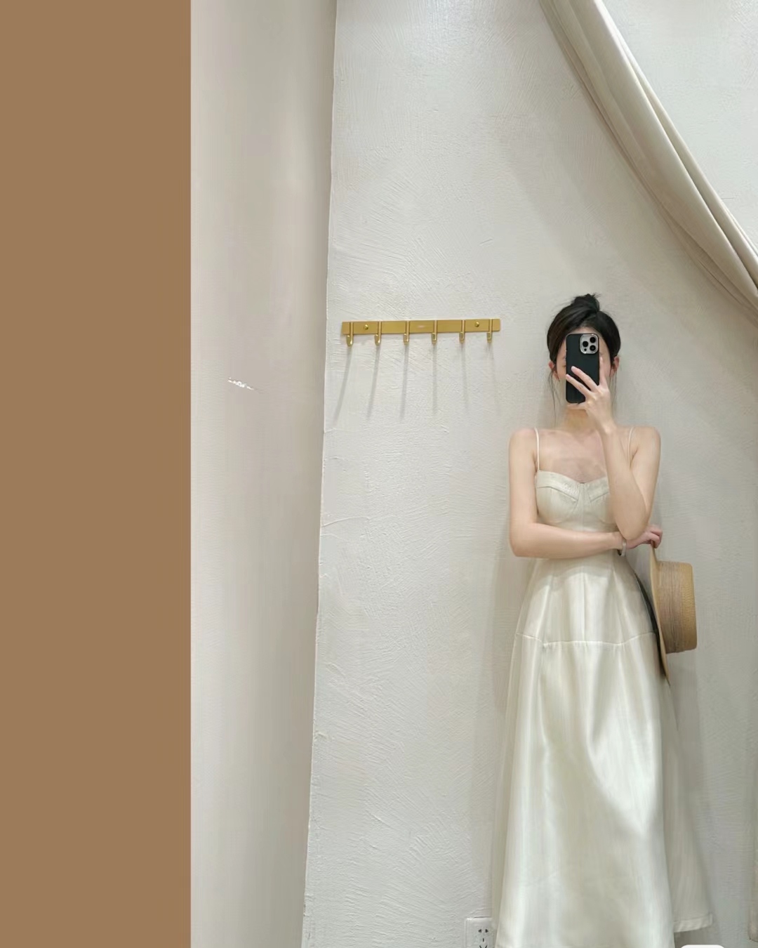 主播叫名字拍气质连衣裙仙女裙