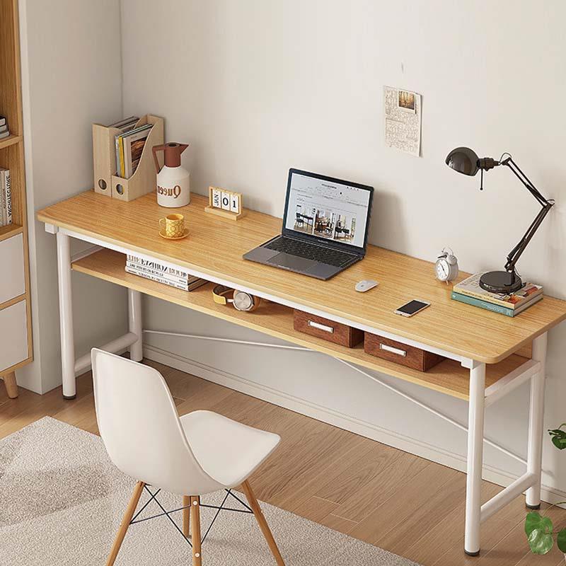 初高中学生书桌家用两个孩子的学习桌写作业桌子简易长条桌工作台