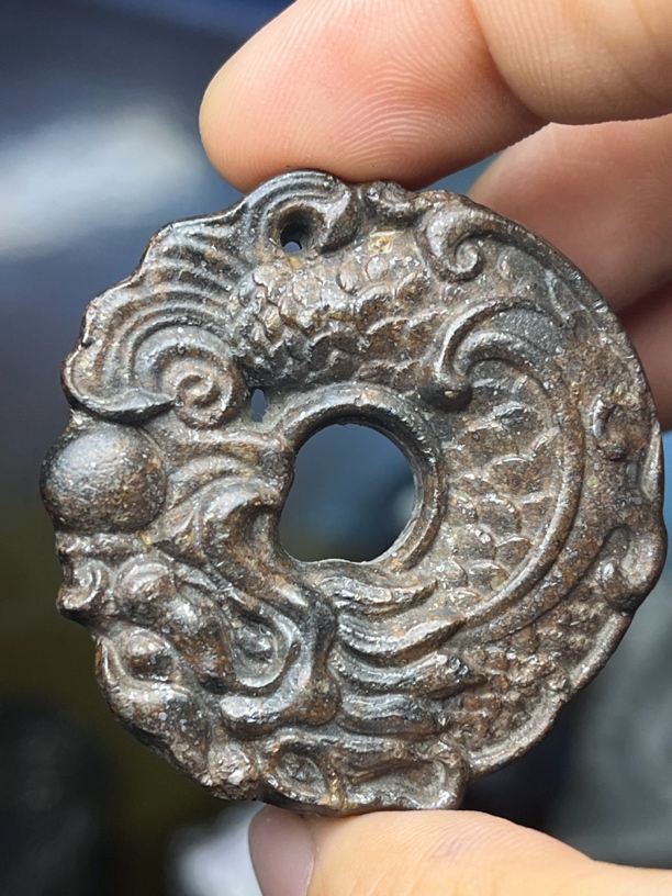 非金属莫桑石吊坠 石质球粒星星吊坠纯手工雕刻