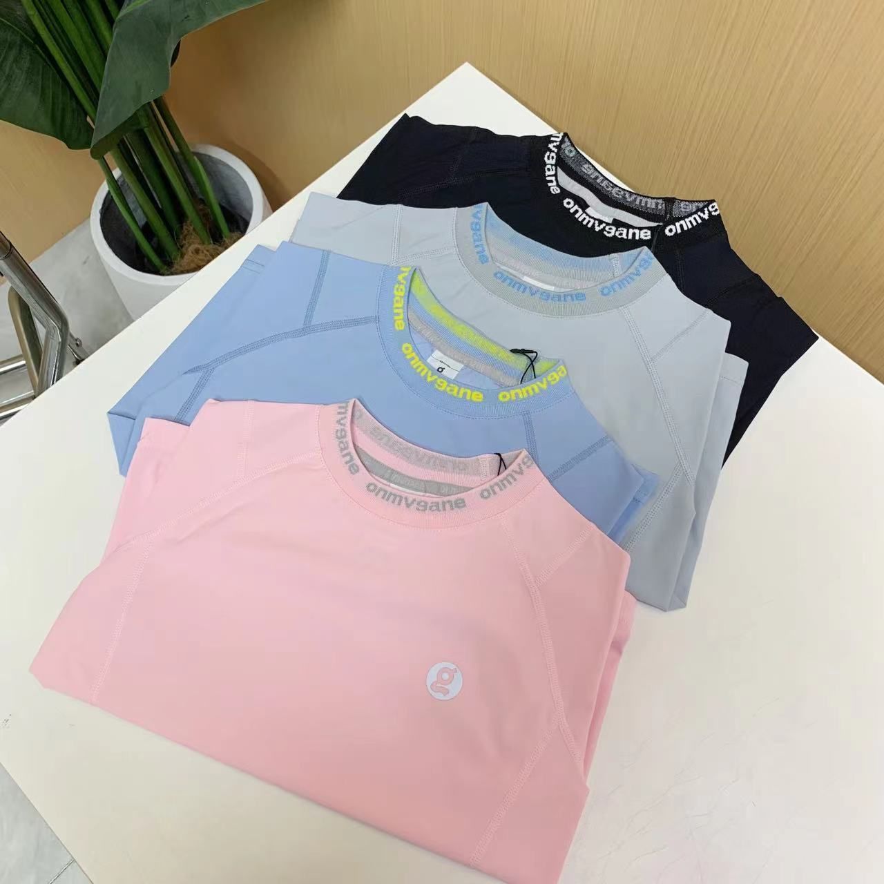 0620-N0920【032tj横机罗纹领】儿童时尚百搭速干衣T恤