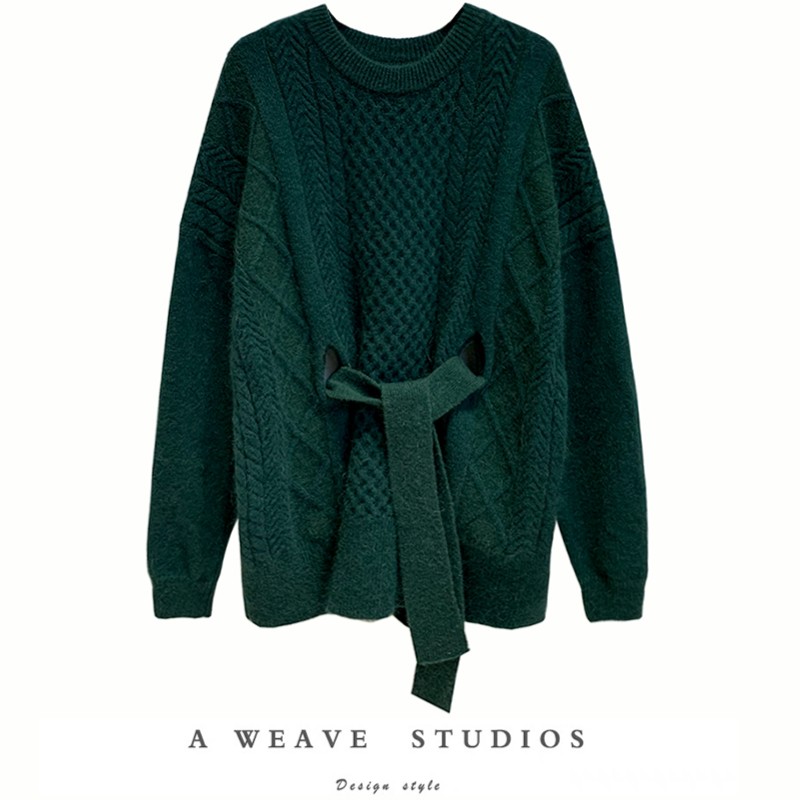 【杏色】NY448高品质中长款毛衣