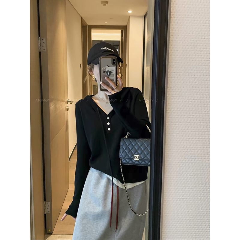 【燕麦色】3416超柔软新款高品质连帽上衣