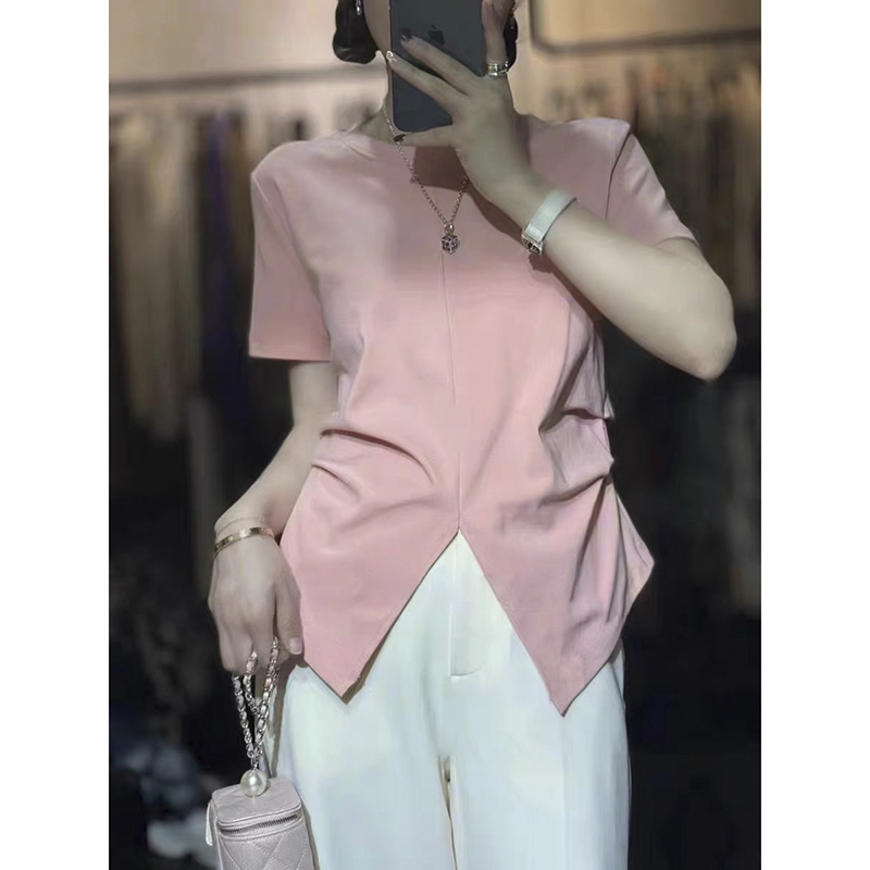 2864超柔软新款高品质设计感上衣