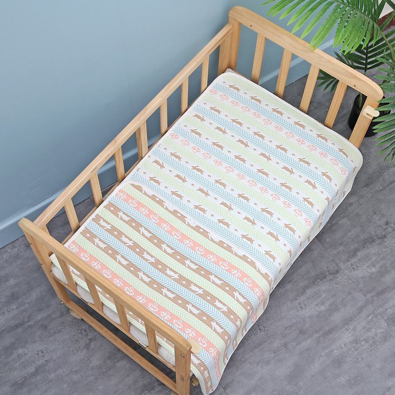 婴儿六层纯棉纱布床垫80*130软凉席