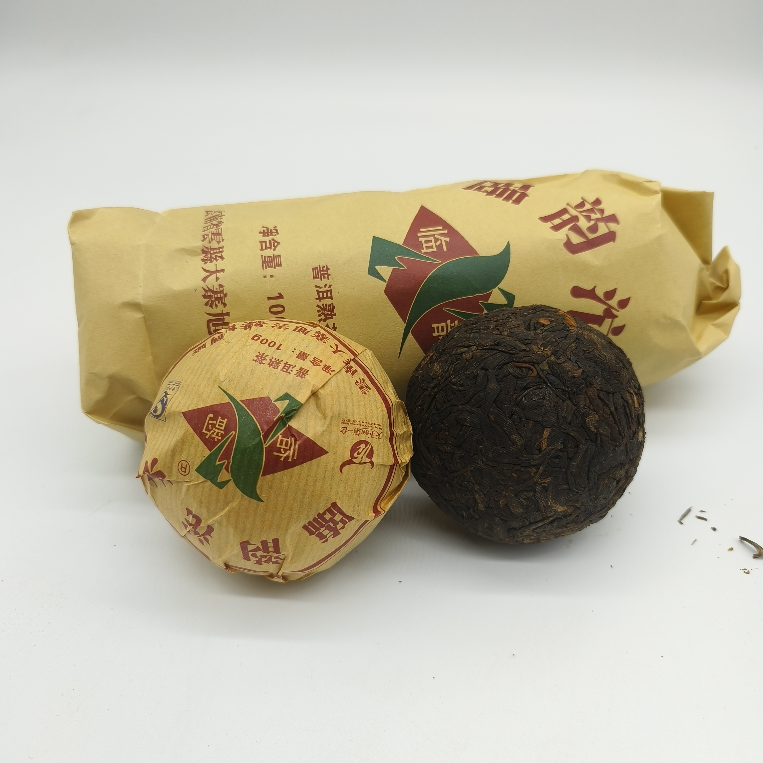 100克普洱熟茶5个共500克