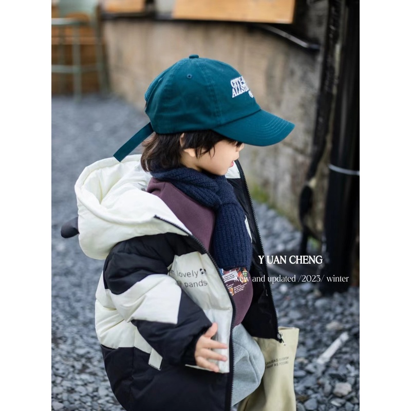 （301-350）儿童冬季必备洋气保暖宽松外套加厚