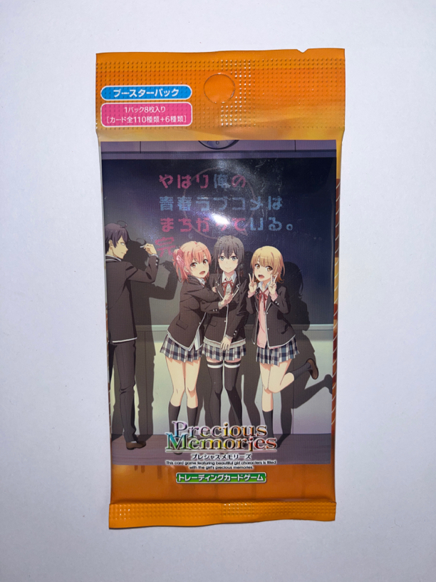 中古  PM系列  我的青春恋爱物语有问题第一弹  卡牌单包