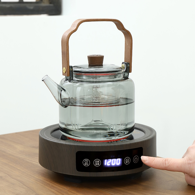 电陶炉煮茶专用小型迷你家用静音蒸煮茶器玻璃泡茶光波炉非电磁炉