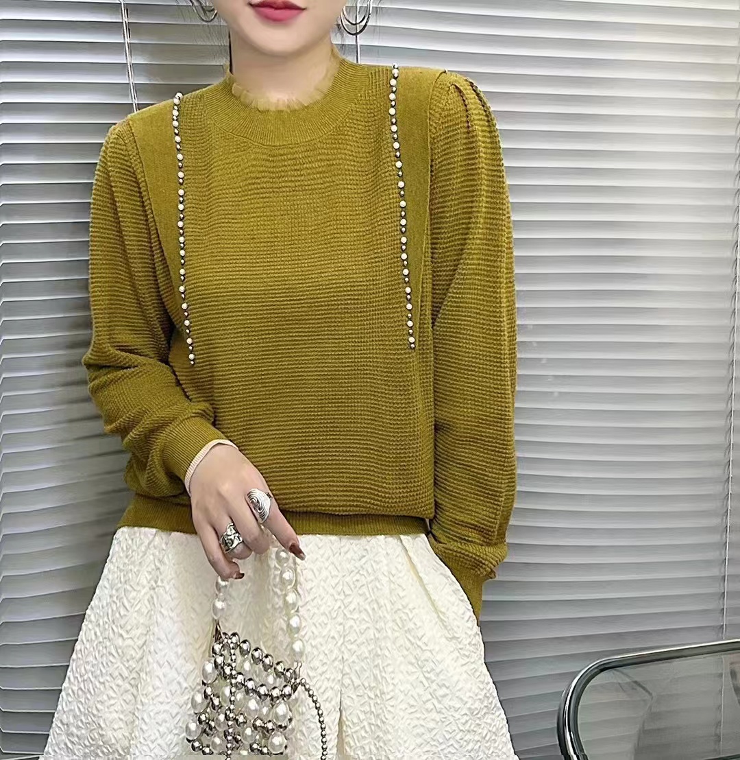 【慧慧专属链接】时尚长袖针织毛衣