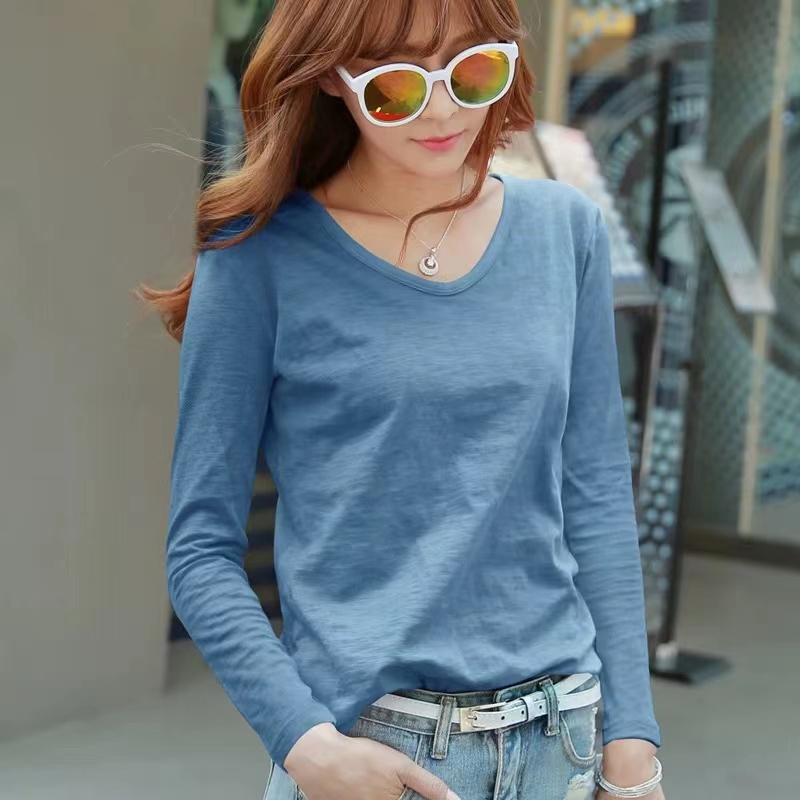 【慧慧】15#99气质长袖洋气时尚春季秋T恤