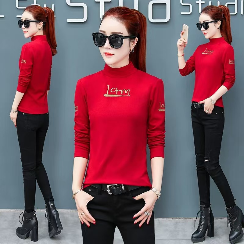 【慧慧】69#99时尚女装长袖T恤洋气