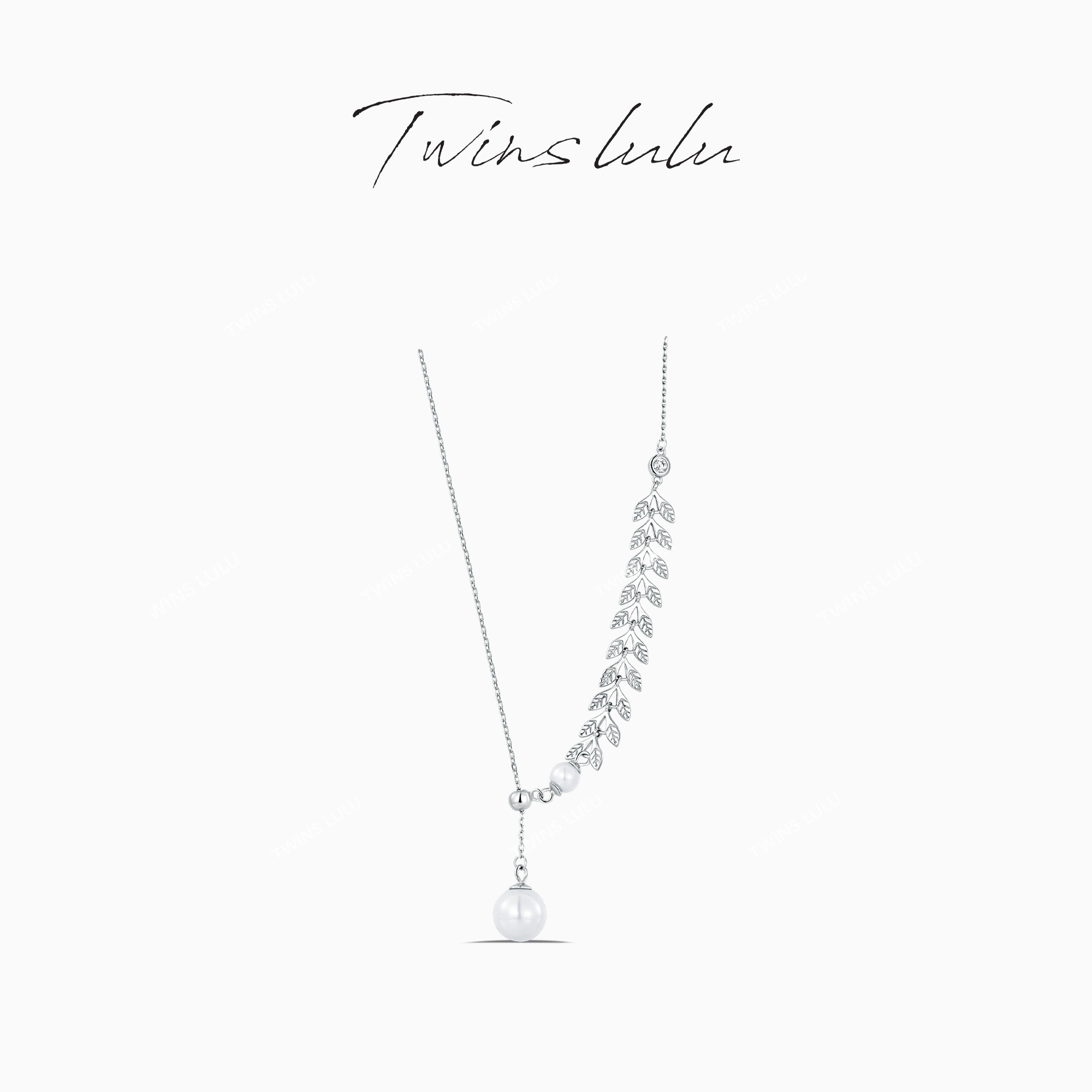 TWINS LULU925银镀k金超仙麦穗珠珠项链女神节送老婆TSJ9060G