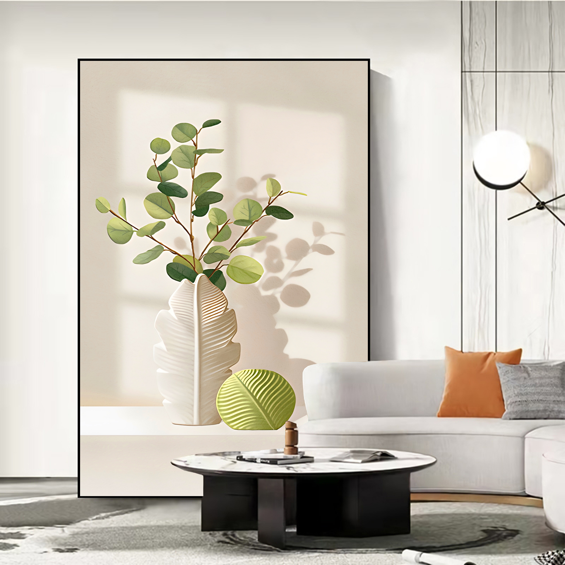 【馨光】清新奶油风挂画沙发背景抽象画玄关餐厅画卧室床头画玫瑰花