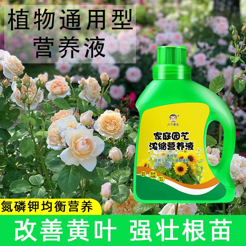植物营养液通用型家庭花卉园艺室内养花肥料花肥浓缩肥快速生根液
