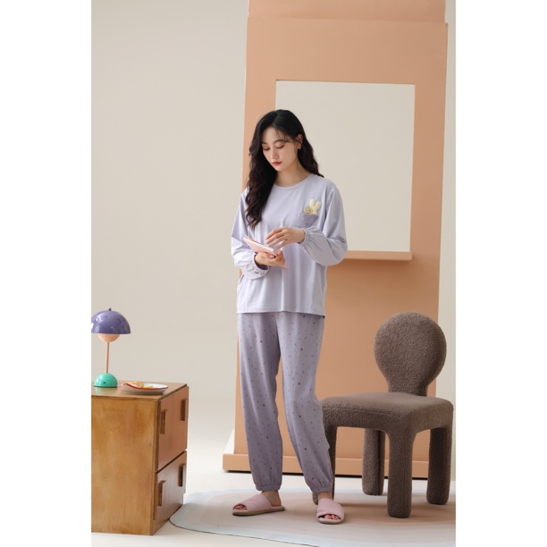 2024春季睡衣家居服当季新款长袖长裤套装家居服.