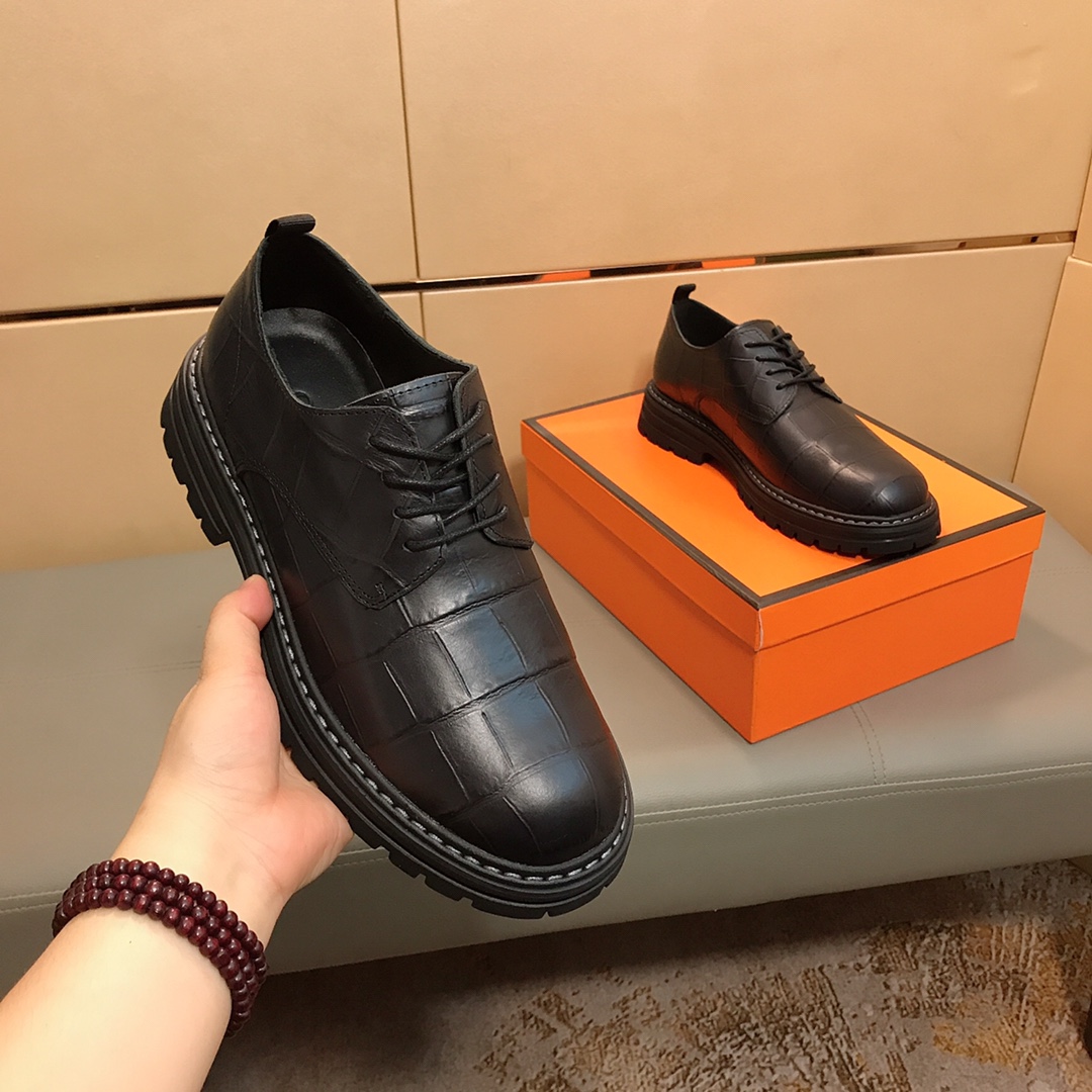 欧美高端真皮新款男士乐福鞋时尚百搭舒适全小牛皮商务舒适耐磨鞋