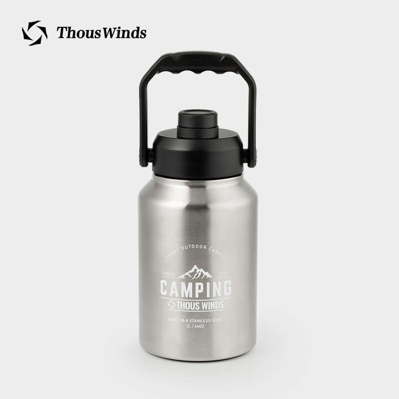 Thous Winds/千风户外野营保温冰桶便携手提不锈钢保温保冷水桶壶