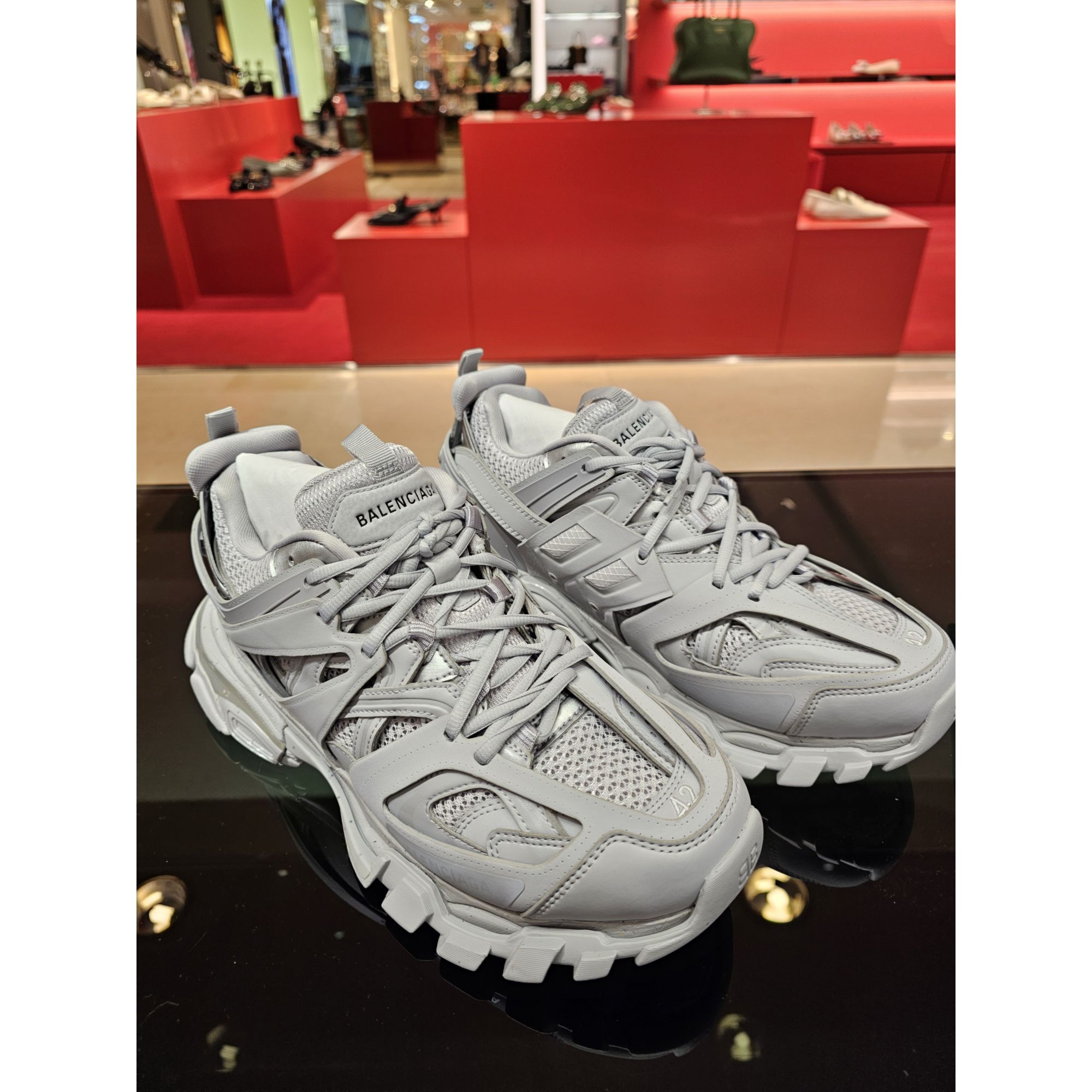 Balenciaga/巴黎世家巴黎世家 灰色 老爹鞋 女款