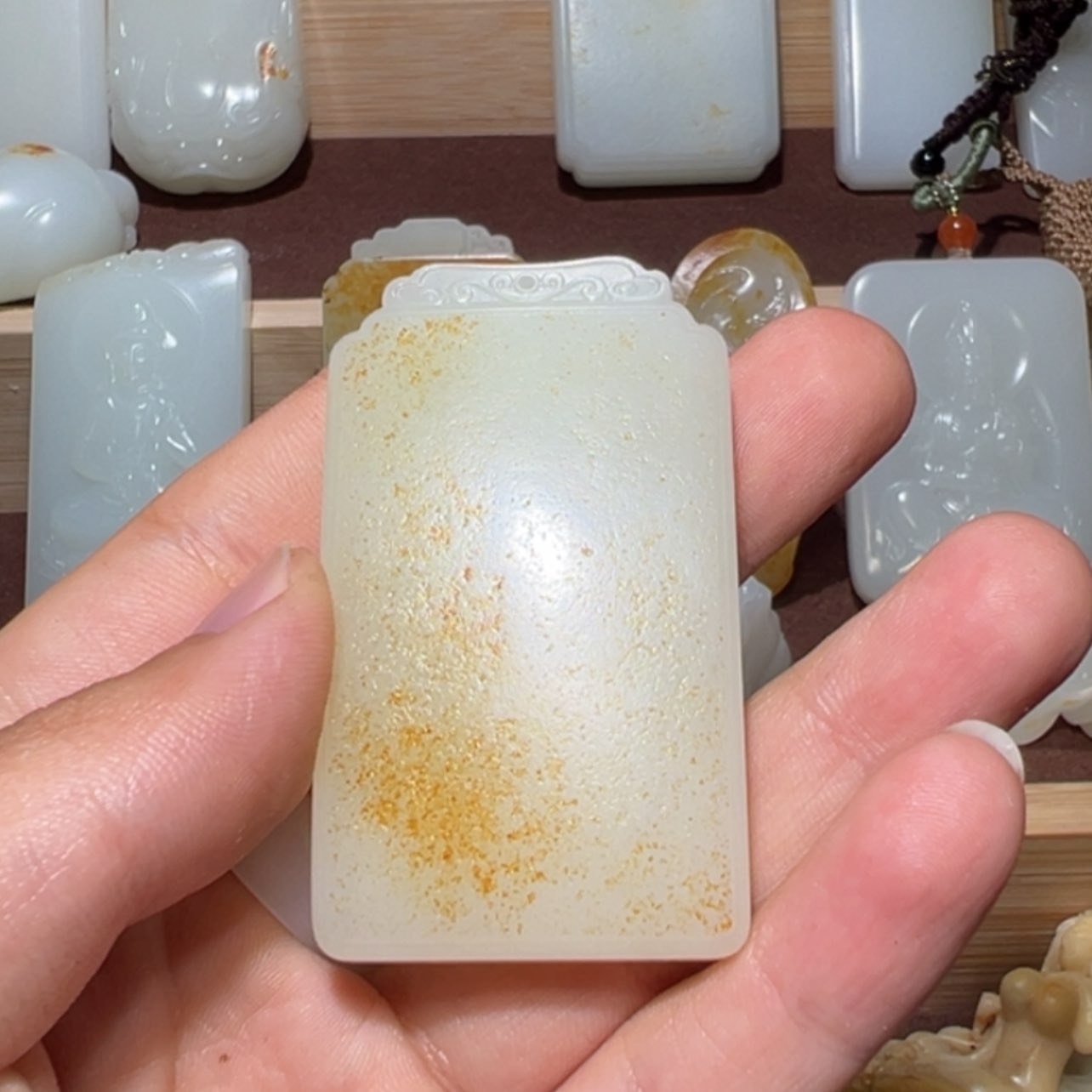 【闪购商品】和田玉挂件未镶嵌中***克