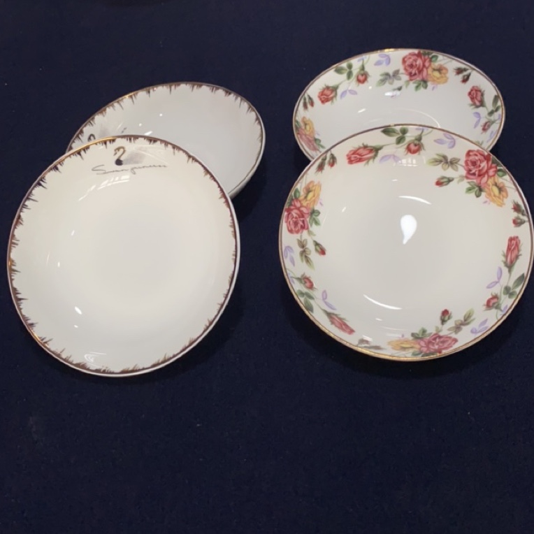 源头厂家唐山精品骨质瓷4英寸小碟子