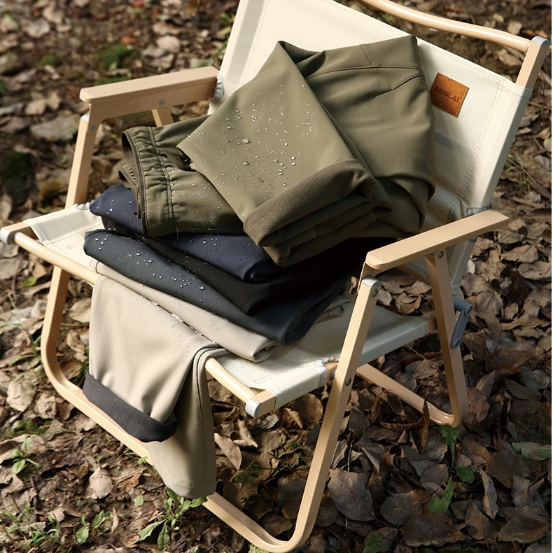 口碑款户外男女秋冬保暖防泼水冲锋休闲透气长裤HB071CS