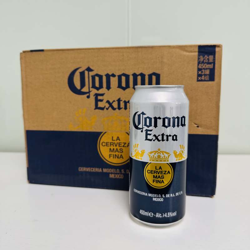 特价Corona/国产科/罗娜墨西哥风味啤酒国产行货整箱450ml*12罐