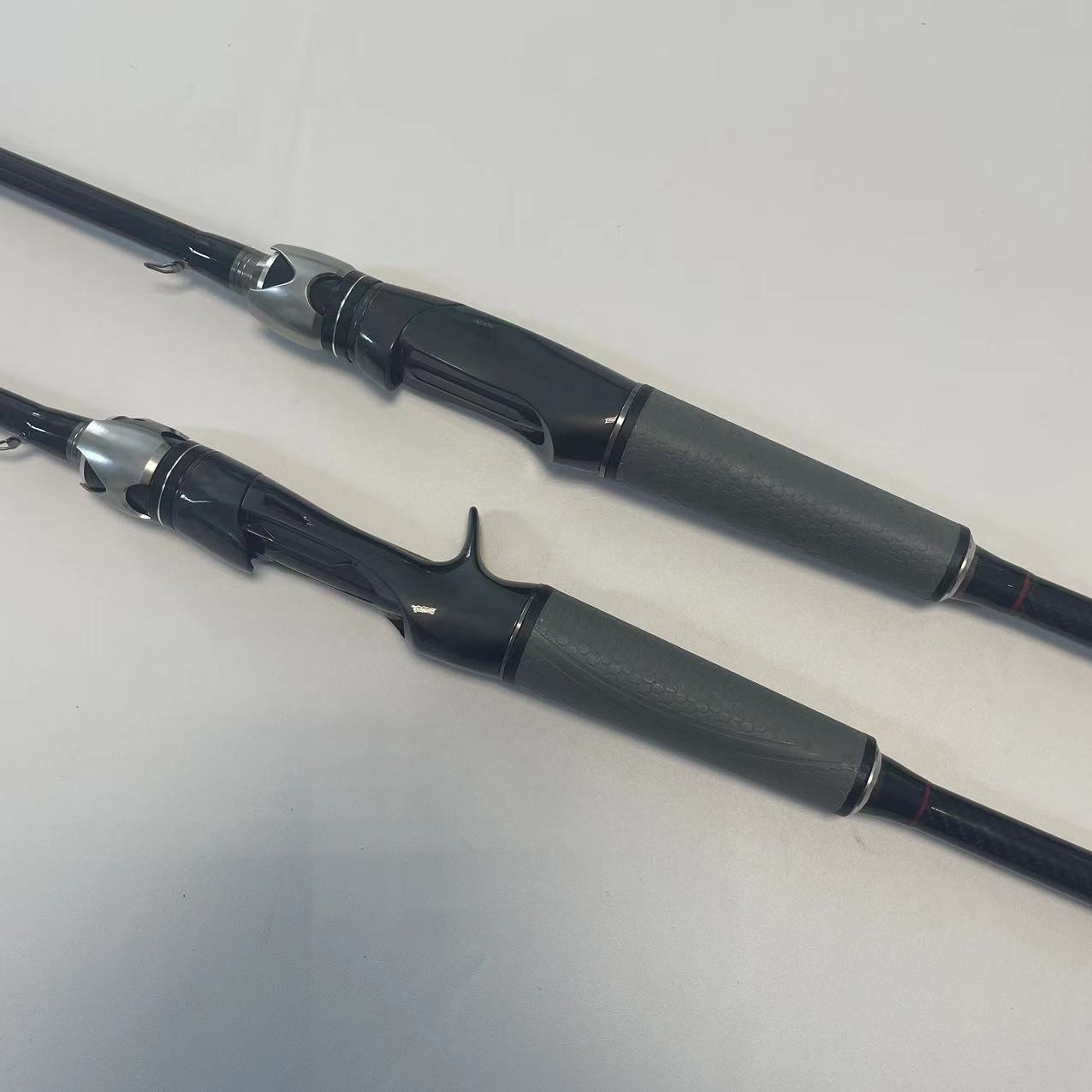 阿布恩特MH超硬高碳打黑PU高尔夫材质握把路亚竿