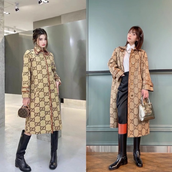 妃鱼/古驰/聚酯纤维/上衣/95新/市场价50000/灵0110